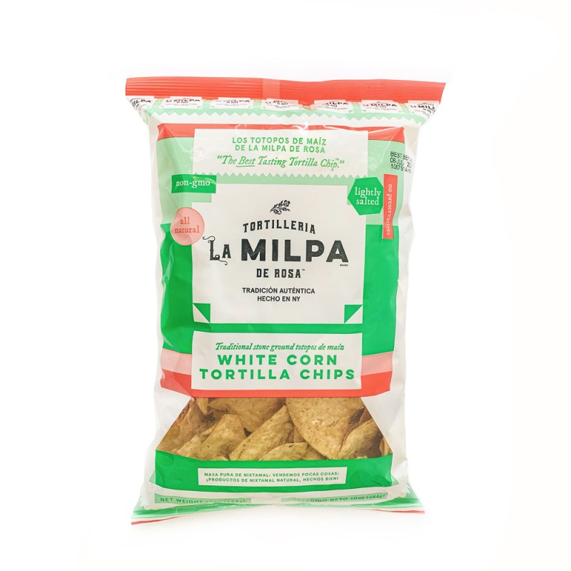 La Milpa White Corn Tortilla Chips