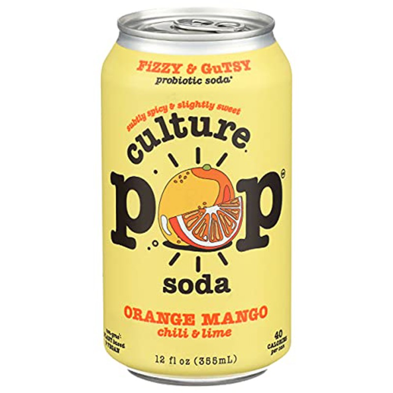 Culture Pop Orange Mango Soda