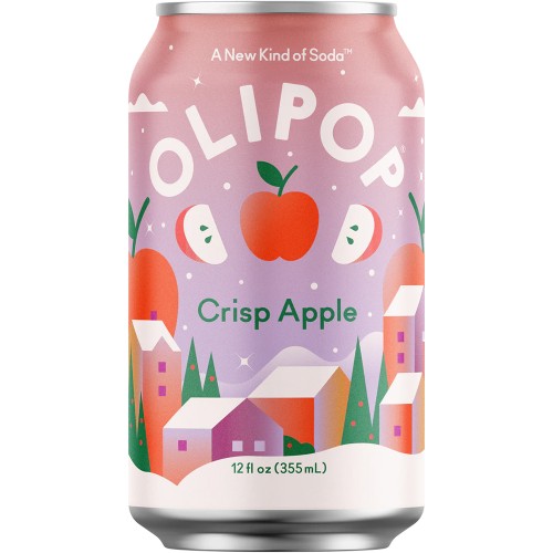 Olipop Sparkling Tonic Crisp Apple