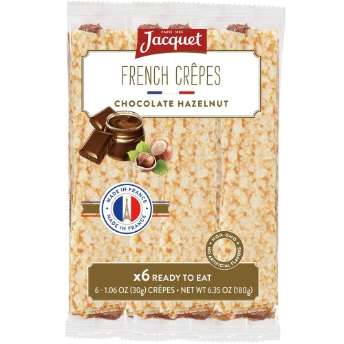 JACQUET FRENCH CREPES CHOCOLATE HAZELNUT