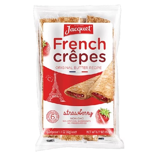 JACQUET FRENCH CREPES STRAWBERRY