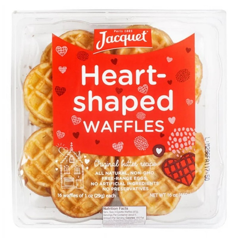 Jacquet Heart Shaped Waffles