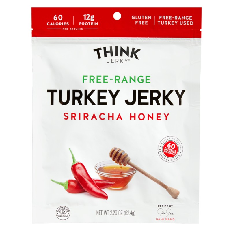 THINK TURKEY JERKY  SRIRACHA HONEY