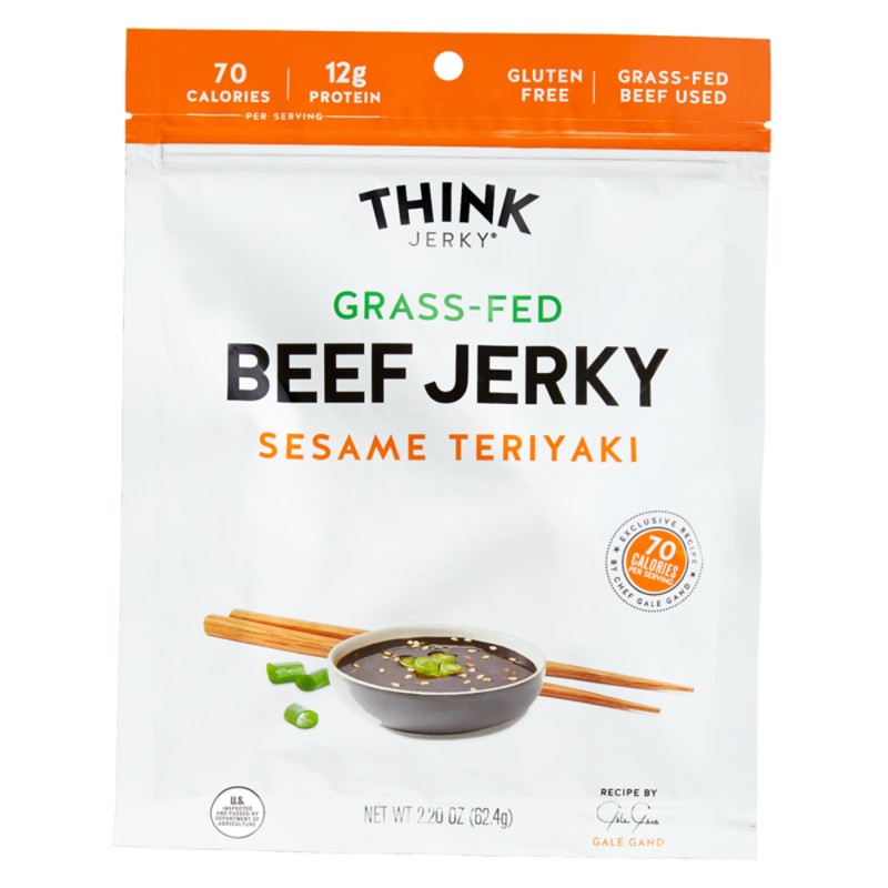 THINK BEEF JERKY SESEME TERIYAKI