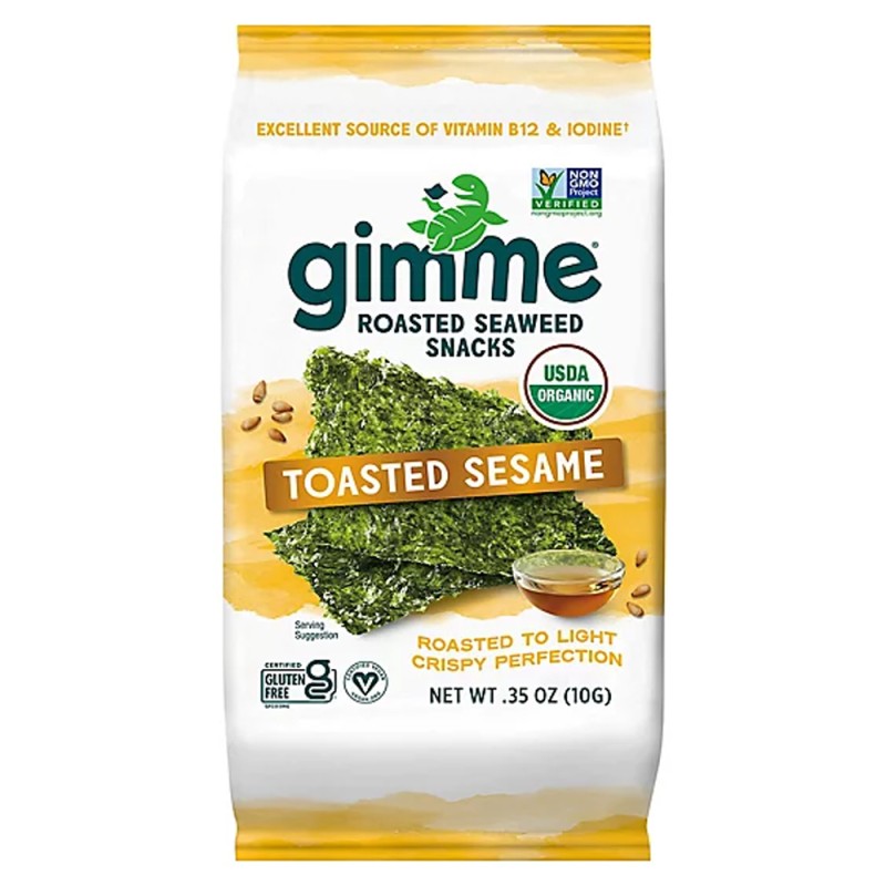 Gimme Organic Roasted Seaweed Sesame