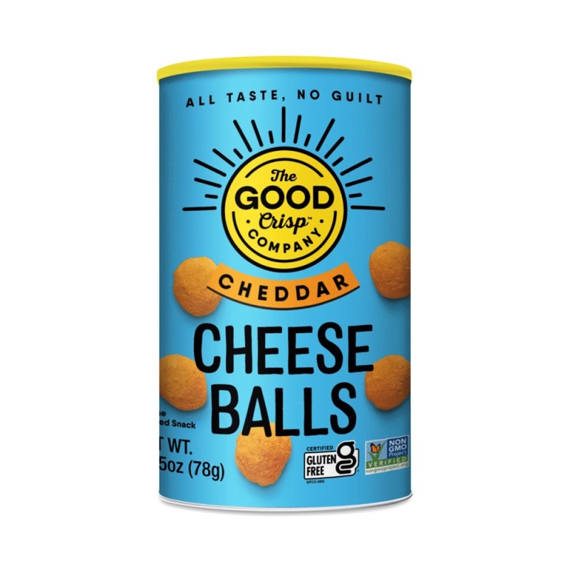 THE GOOD CRISP CHEESE BALLS CHEDDER