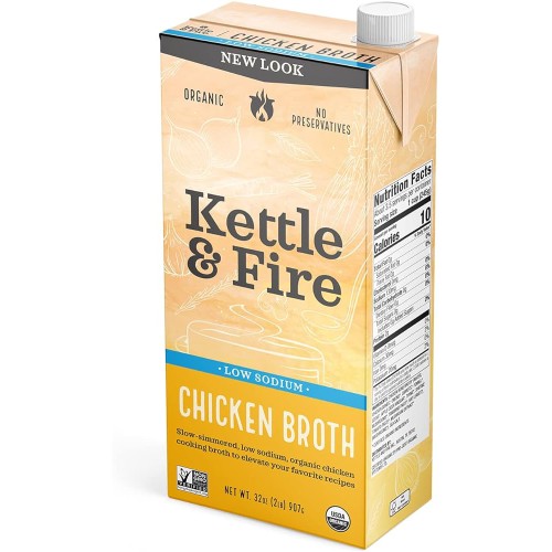 Kettle & Fire Low Sodium Chicken Broth