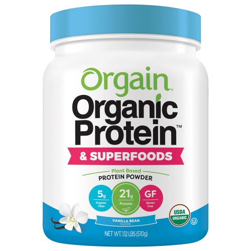 Orgain Organic Protein Powder Vanilla