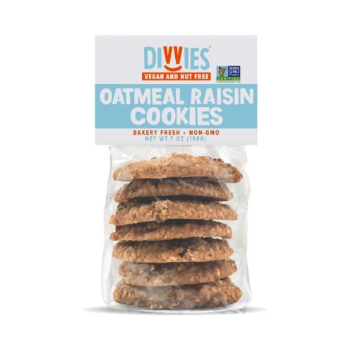 Divvies Oatmeal Raisin Cookie