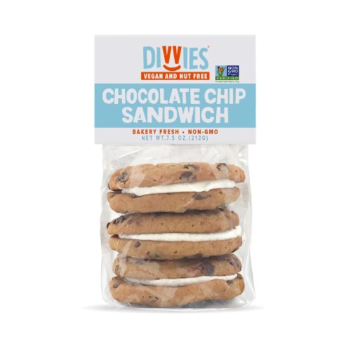 DIVVIES CHOCOLATE CHIP SANDWICH