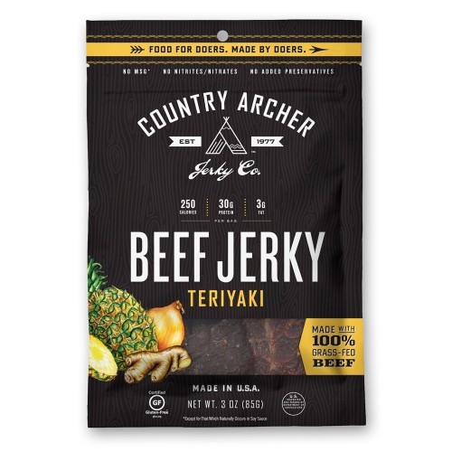 Country Archer Teriyaki Beef Jerky