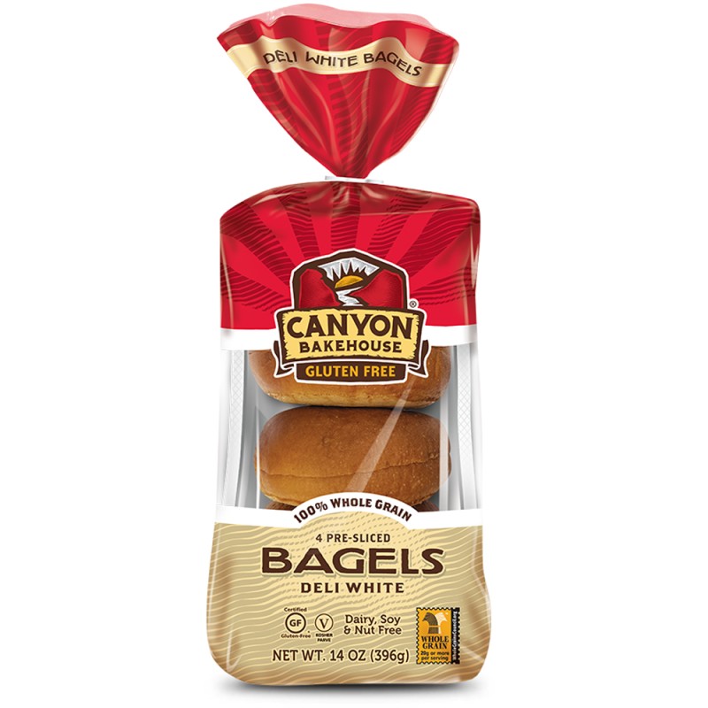 Canyon Gluten-Free White Bagels