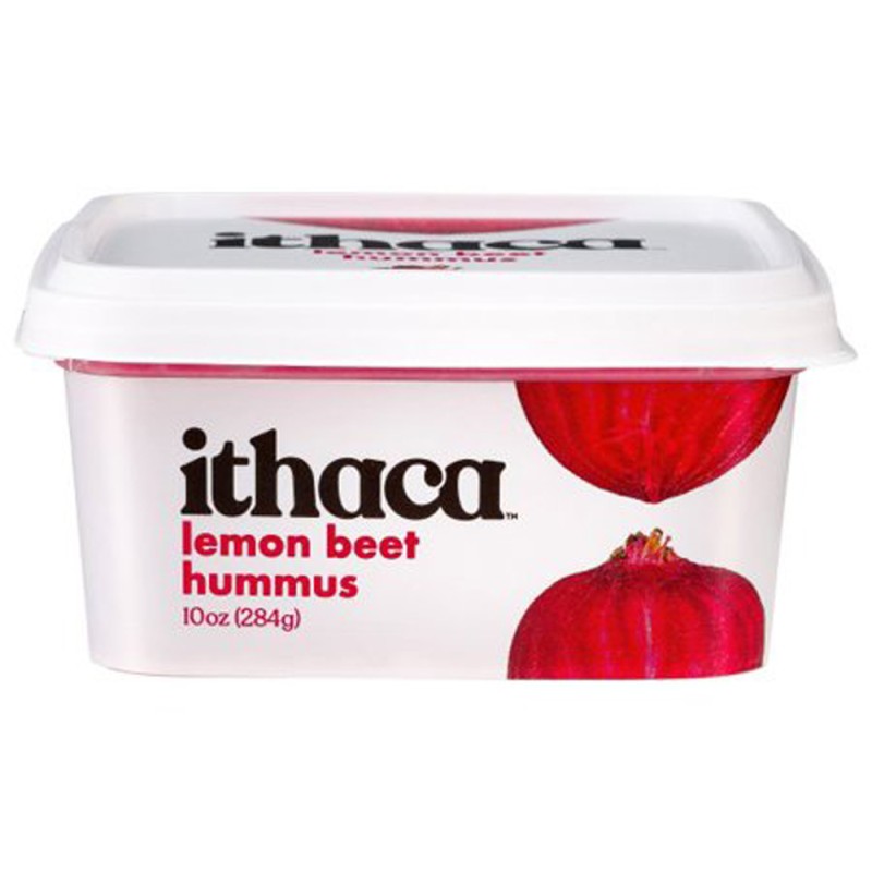 Ithaca Lemon Beet Hummus