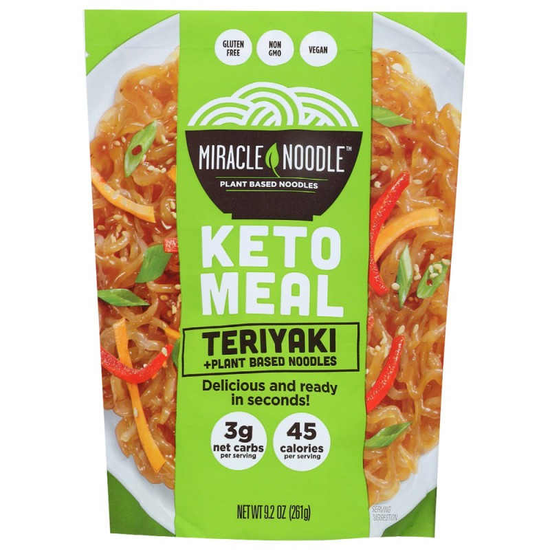 Miracle Noodle Keto Meal Teriyaki