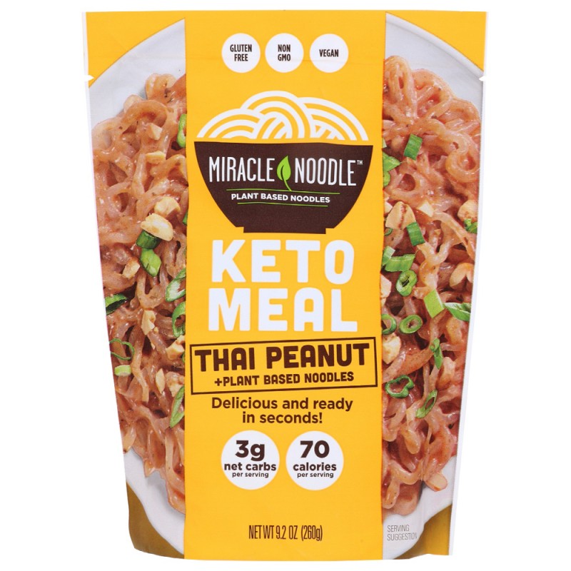 Miracle Noodle Keto Meal Thai Peanut