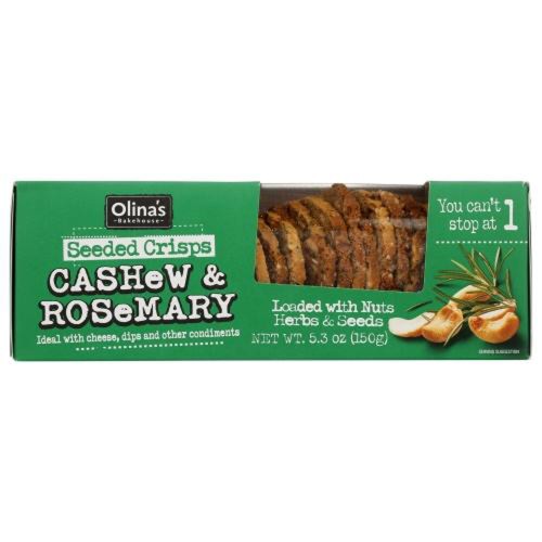 Olina's Cashew & Rosemary Chrisps