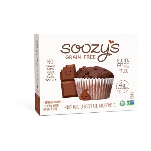 SOOZY'S DOUBLE CHOCO MUFFINS