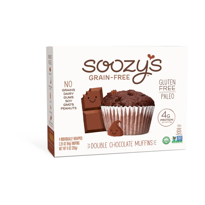 SOOZY'S DOUBLE CHOCO MUFFINS