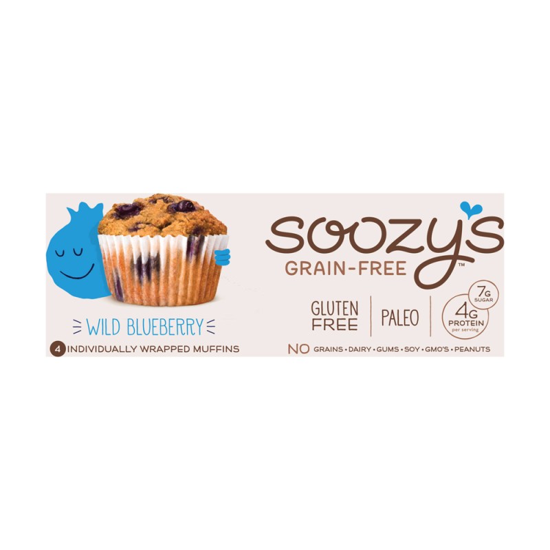 SOOZY'S WILD BLUEBERRY MUFFINS