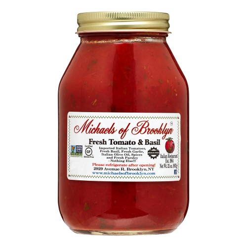 Michaels of Brooklyn Sauce Tomato Basil