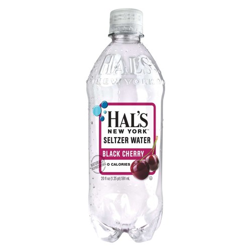 HAL'S NY SELTZER BLACK CHERRY