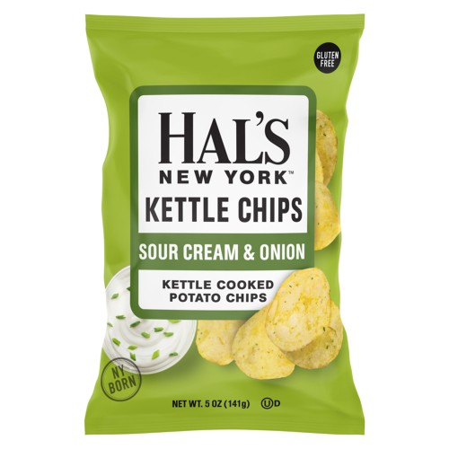 Hal's Kettle Chips Sour Cream & Onion