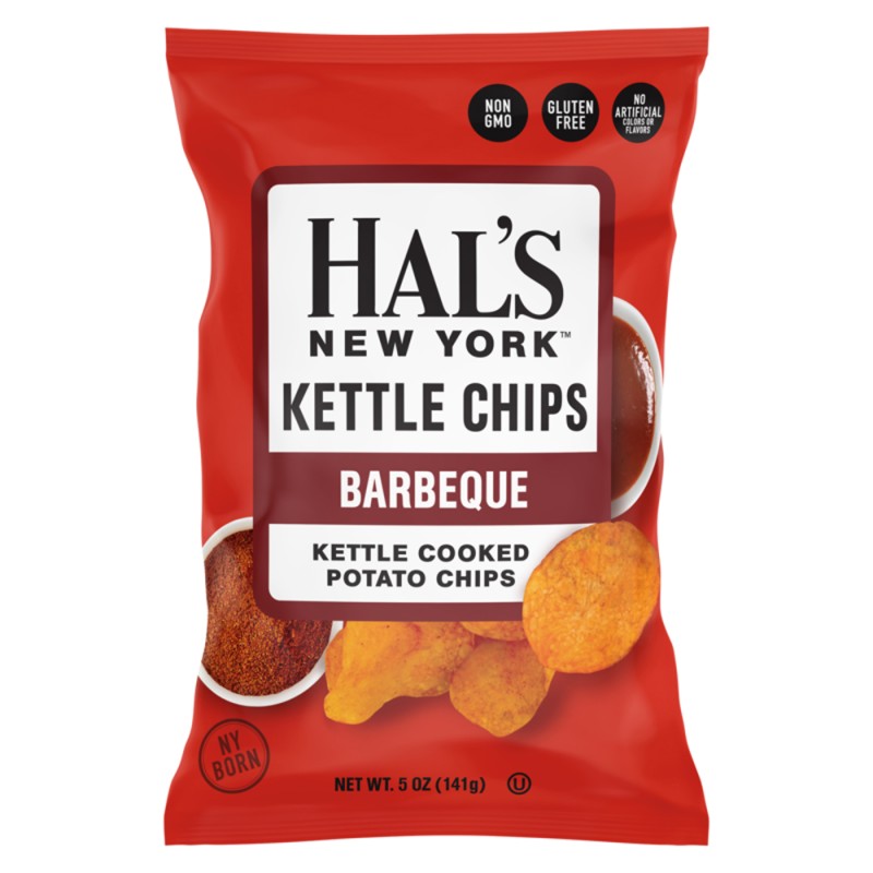 Hal's Kettle Chips Brbeque