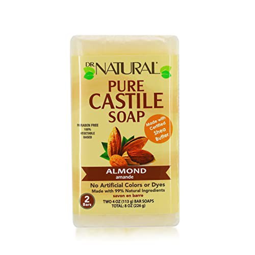 DR. NATURAL PURE CASTILE ALMOND SOAP