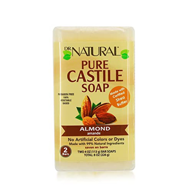 DR. NATURAL PURE CASTILE ALMOND SOAP