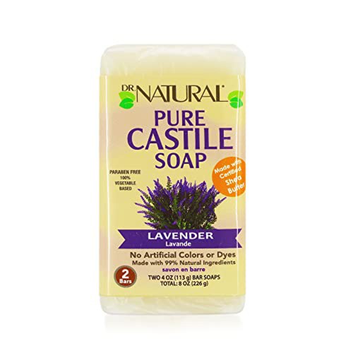 DR. NATURAL PURE CASTILE SOAP LAVENDER