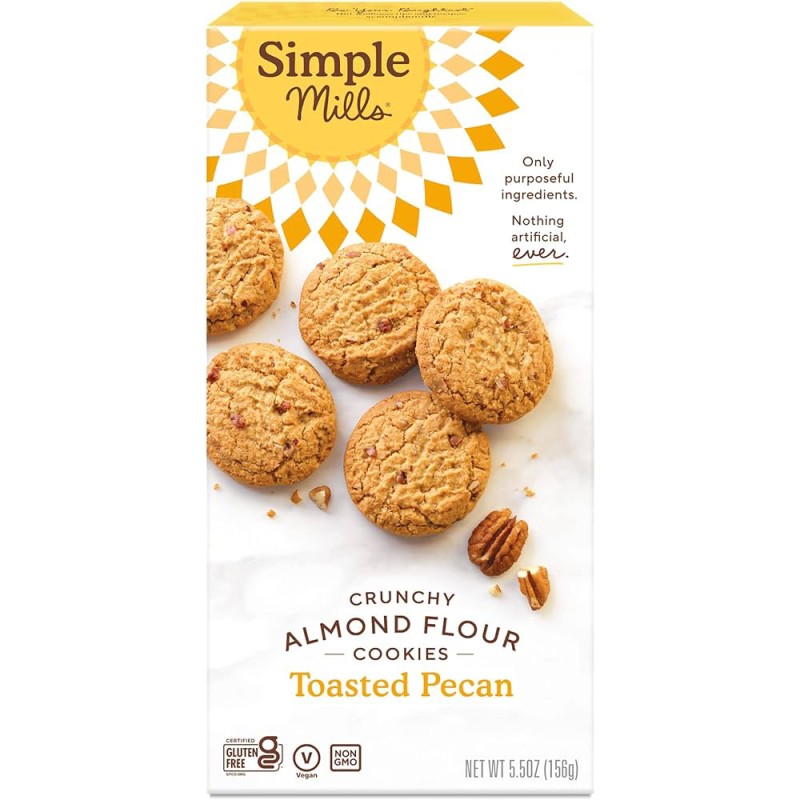 SIMPLE MILLS COOKIES TOASTED PECAN