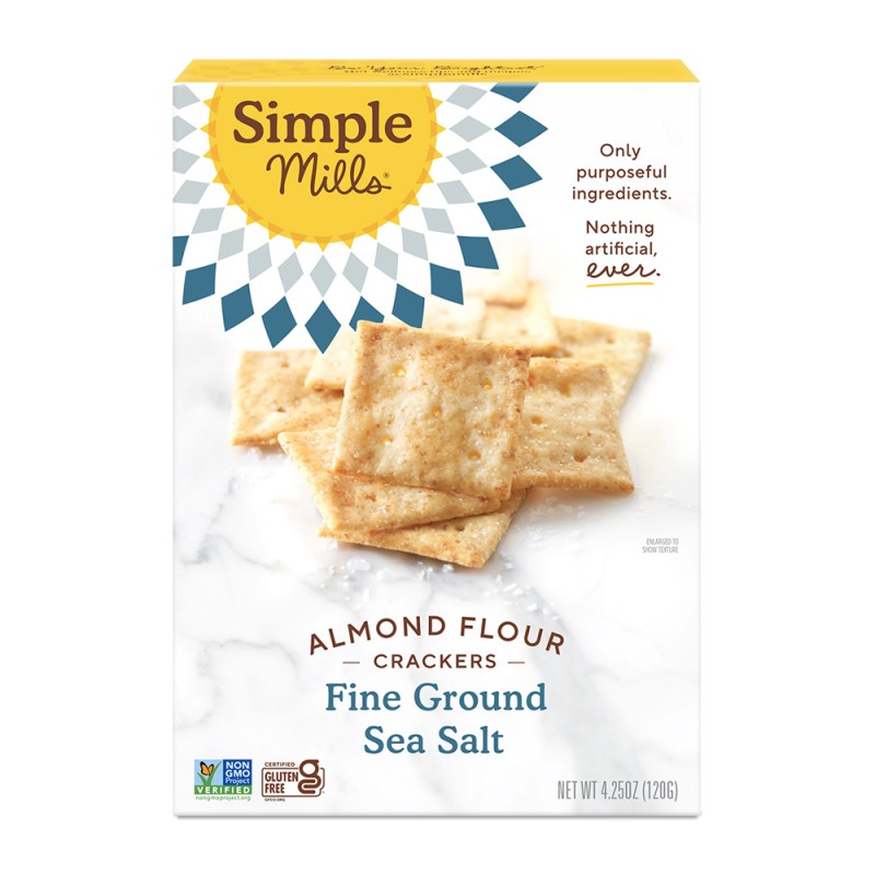 Simple Mills Almond Flour Crackers Sea salt