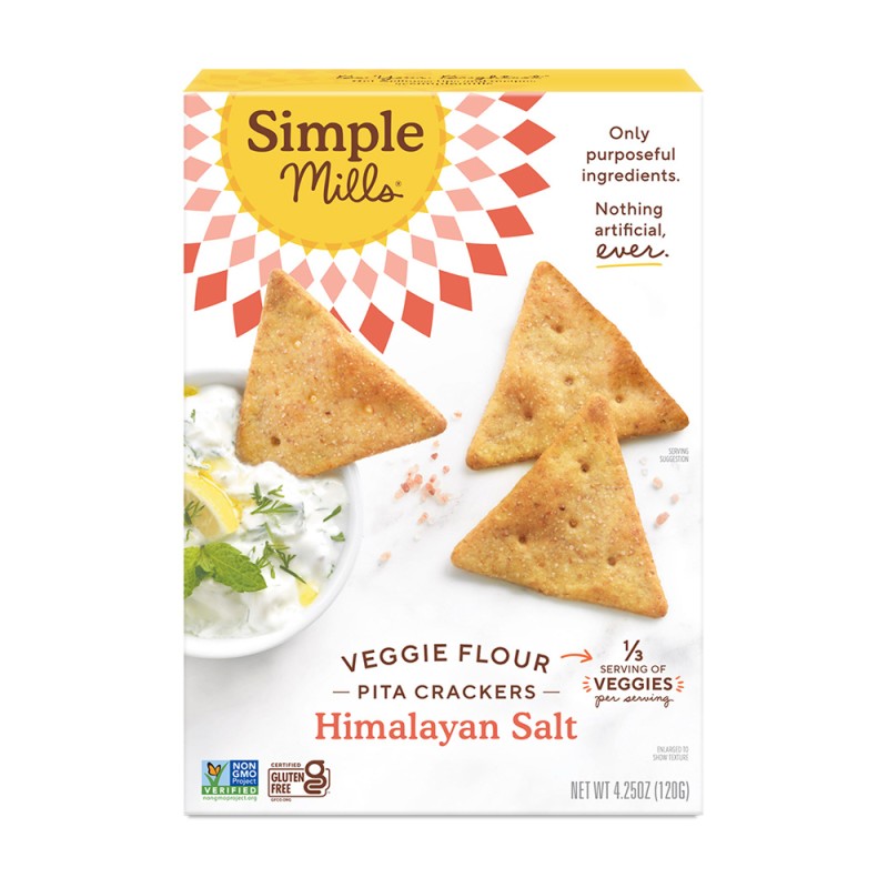 SIMPLE MILLS CRACKERS HIMALAYAN SALT