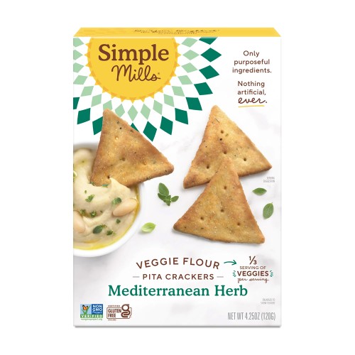 SIMPLE MILLS CRACKERS MEDITARRANEAN HERB