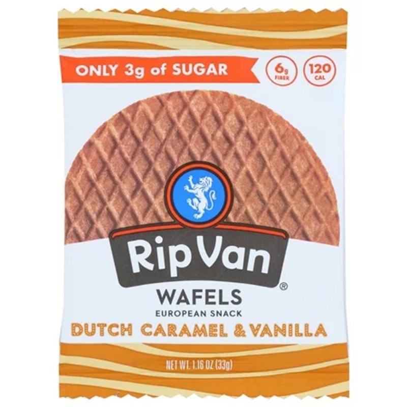 Rip Van Wafels Dutch Caramel & Vanilla