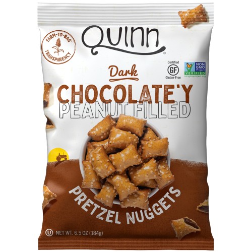 Quinn Pretzel Nuggets Chocolate'y