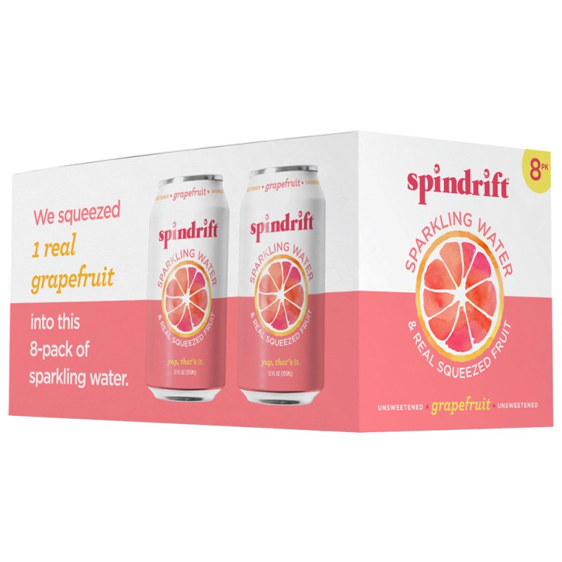 Spindrift Grapefruit 8-Pack