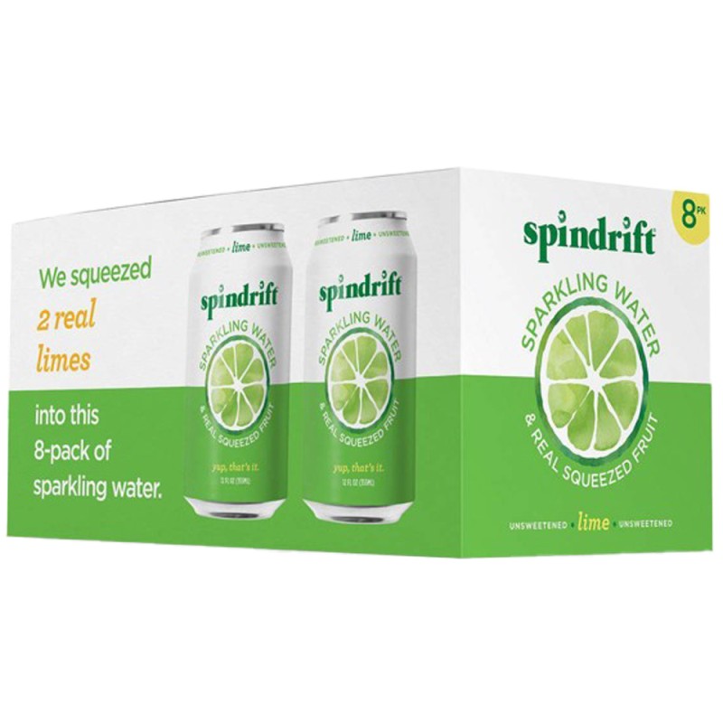 Spindrift Lime 8-Pack