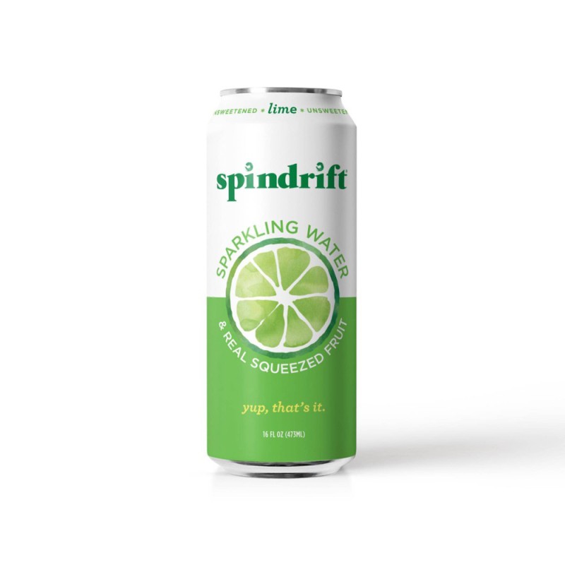 SPINDRIFT SPARKLING LIME UNSWEET