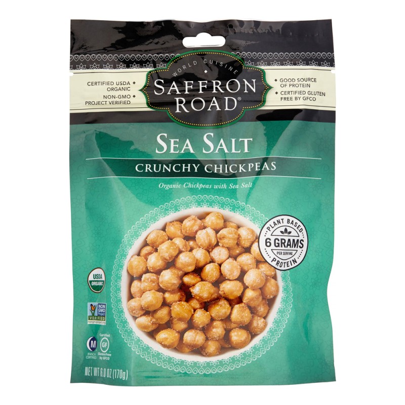 Saffron Road Crunchy Chickpeas Sea Salt