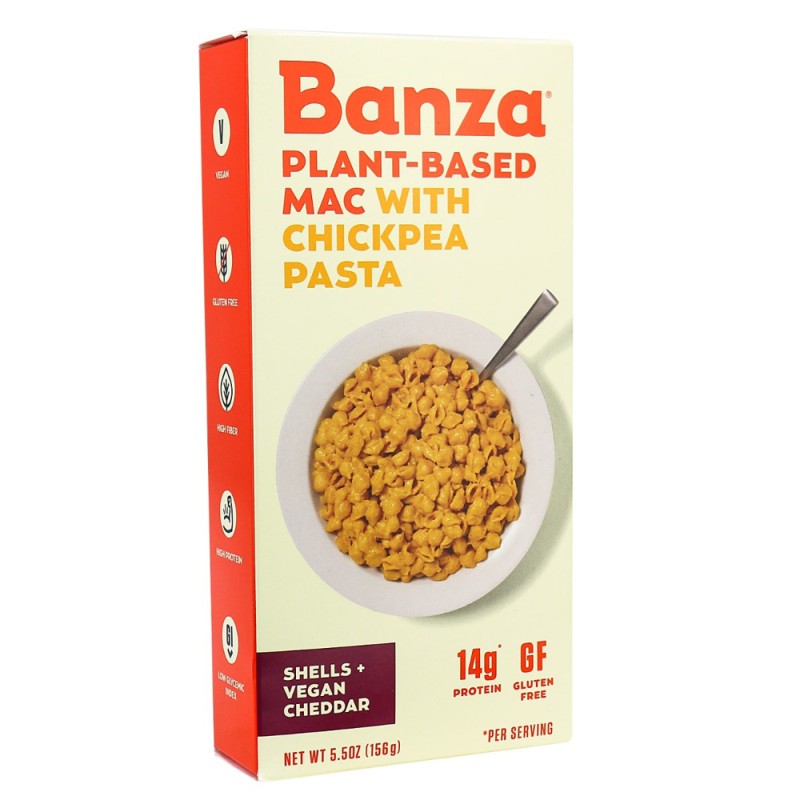 Banza Shells Plant-Based Mac Chickpea Pasta