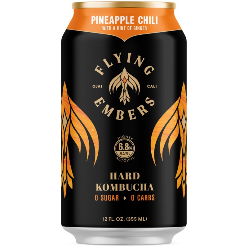 Flying Ambers Hard Kombucha Pineapple Chilli