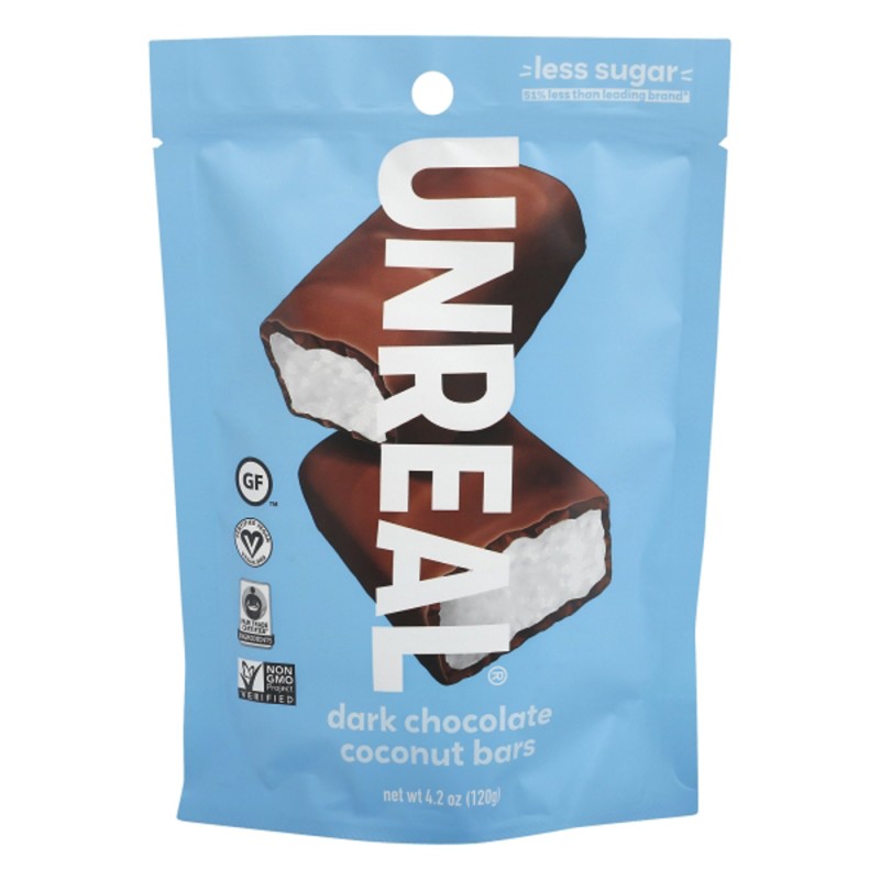 Unreal Dark Chocolate Coconut Bars