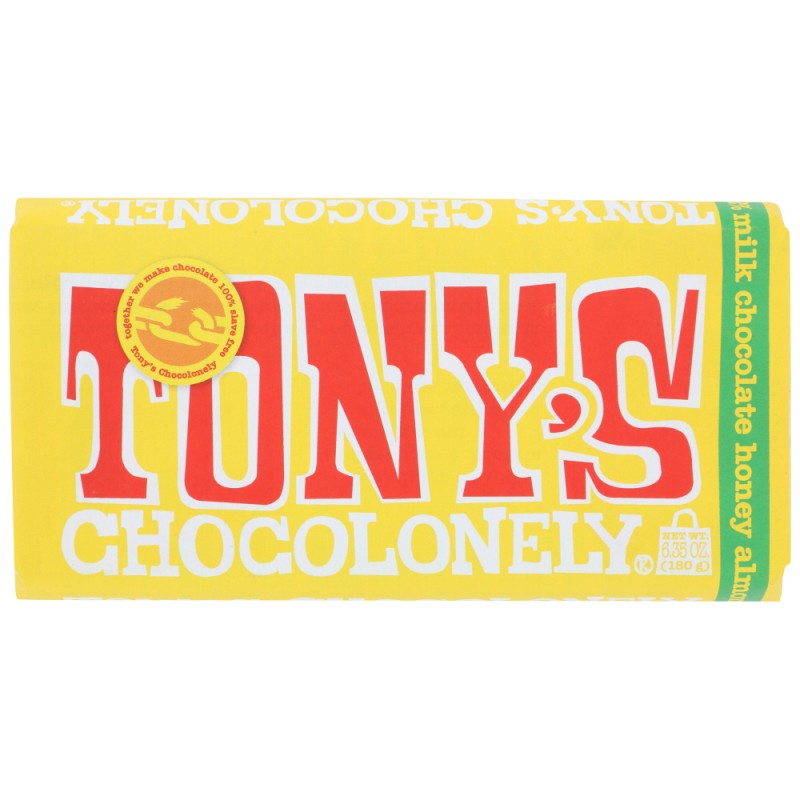 Tony's Chocolonely Milk Chocolate Nougat