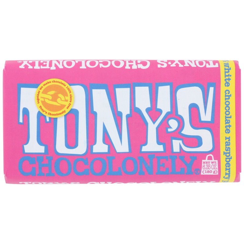 Tony's Chocolonely Raspberry Popping Candy