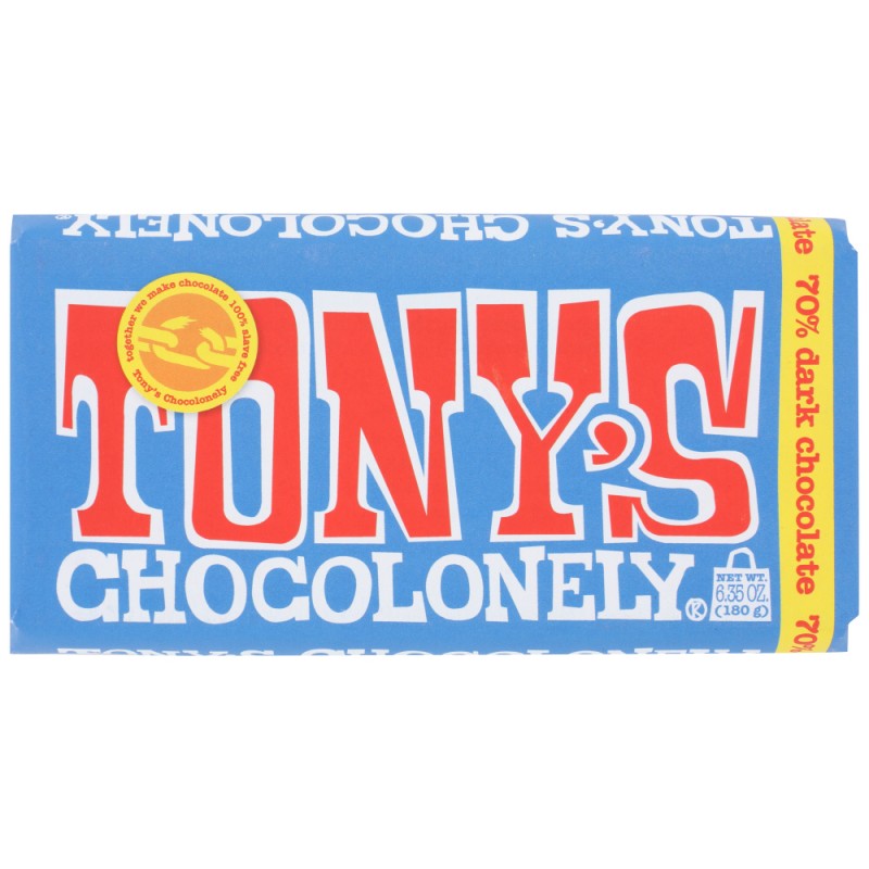 TONY'S DARK CHOCOLATE 70 %