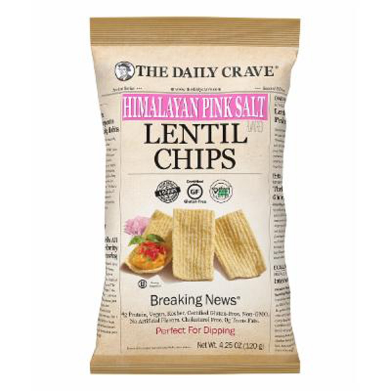 The Daily Crave Himalayan Salt Lentil Chips