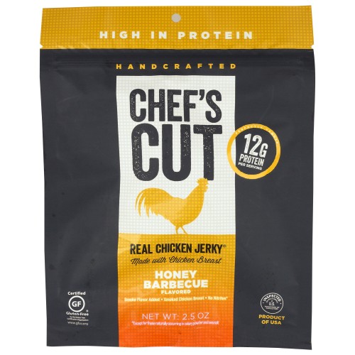 Chef's Cut Chicken Jerky Honey Barbeque