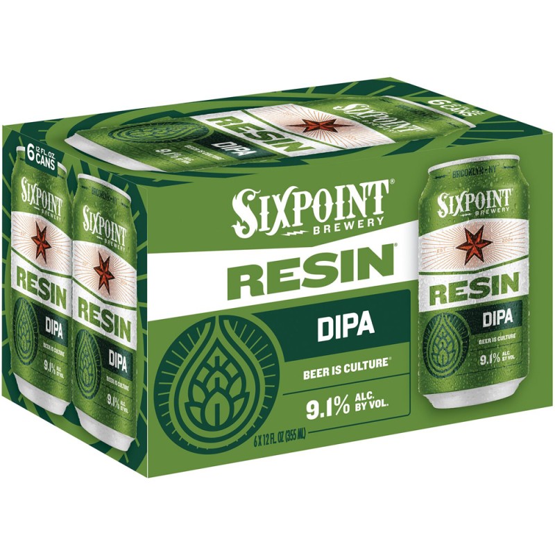 Sixpoint Resin IIPA Beer