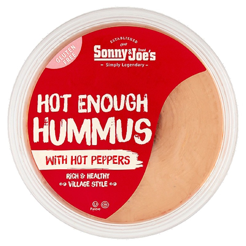 SUNNY & JOE'S HUMMUS WITH HOT PEPPER